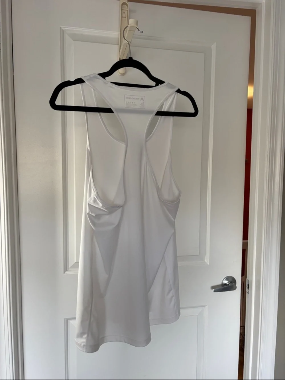 Arctic Cool Women's White Performance Tank Top - Racerback - Picture 4 of 4